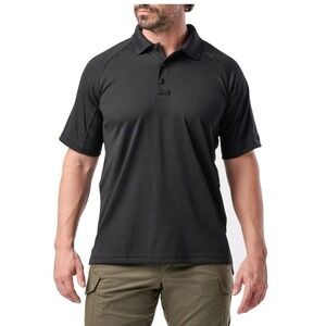 5.11 Tactical Performance Polo Shirt Mens 3XLTall  Black Short Sleeve 71049T